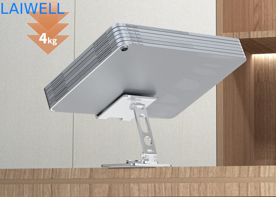 95*132*44MM Новейший роскошный дизайн портативный 360-градусный вращающийся серебряный алюминиевый складной кран для мобильного телефона