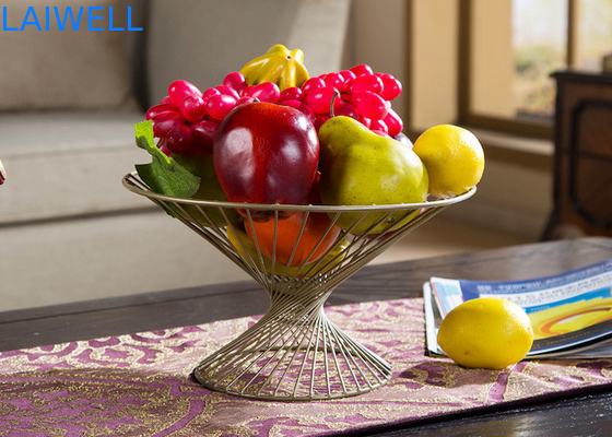 27.5*15*15CM Luxury Black Baking Varnish Iron Fruit Basket Metal Houseware Термостойкость и долговечность
