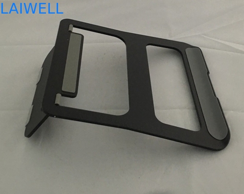 Поднос ноутбука черной стойки металла 230*210*4mm Macbook анодируя алюминиевый