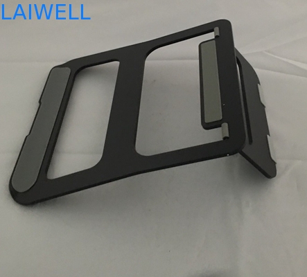 Поднос ноутбука черной стойки металла 230*210*4mm Macbook анодируя алюминиевый