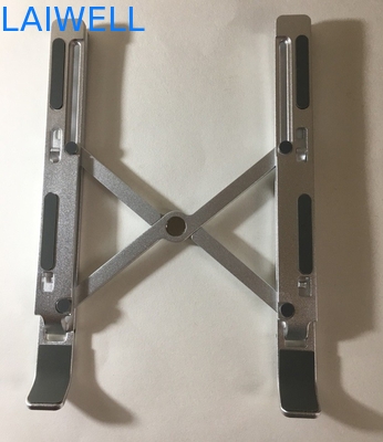 Штемпелевать подвергая механической обработке стойку 4mm Macbook Pro складную/алюминиевый держатель Ipad