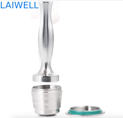 CNC штемпелюя капсулу 18/8 кофе нержавеющей стали многоразовую/refillable стручки nespresso