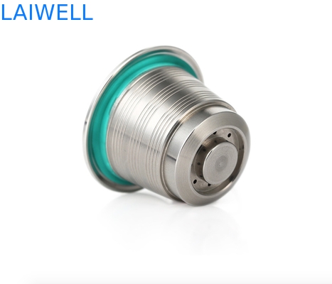 CNC штемпелюя капсулу 18/8 кофе нержавеющей стали многоразовую/refillable стручки nespresso