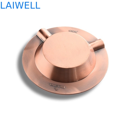 Лазер Ashtray эмали сплава цинка винтажный портативный гравируя Ashtray портмона логотипа