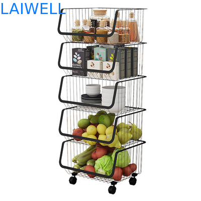 Овоща Kitchenwares нержавеющей стали черноты OEM шкаф съемного разнослоистого включая в набор отложенных изменений