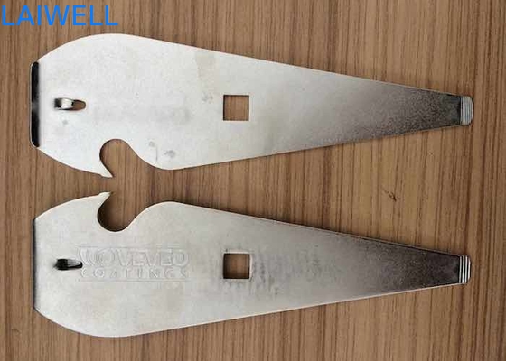 CNC металлическая штамповка 140 * 29 мм специальный ударный пресс штамповка серебряный песок взрыв металлический железный краска банки открыватель для мирового рынка