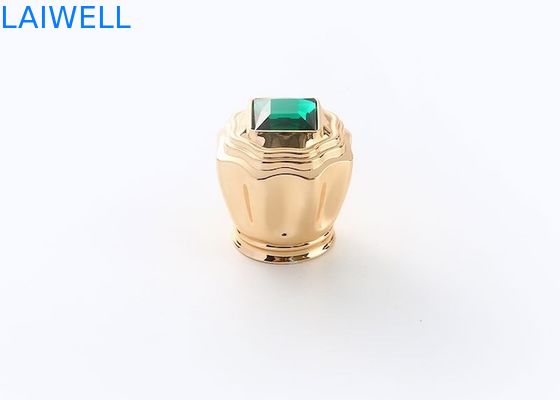 Золотые колпачки для флаконов с ароматом из экологически чистого цинкового сплава для элегантных упаковочных решений