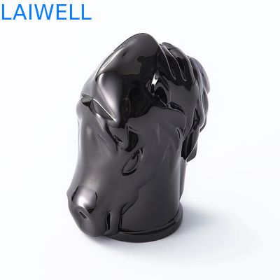 Полировка черным покрытием. Креативный дизайн. Литье под давлением. Крышки для флаконов духов из цинкового сплава. Индивидуальный брендинг. В форме для изысканных упаковочных решений.