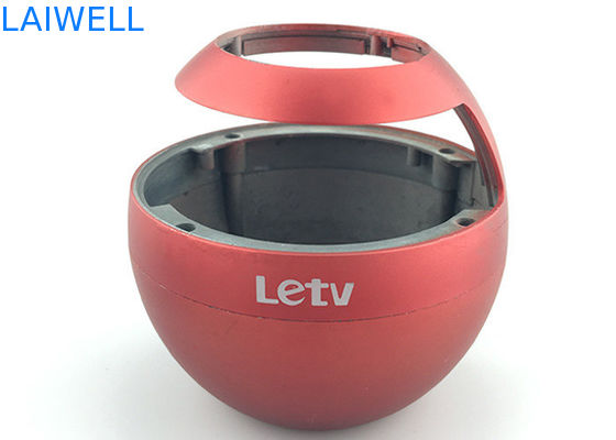 Снабжение жилищем диктора Bluetooth сплава цинка заливки формы металла ROHS УЛЬТРАФИОЛЕТОВОЕ покрашенное